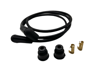 Gloss Black Spark Plug Wire Kit