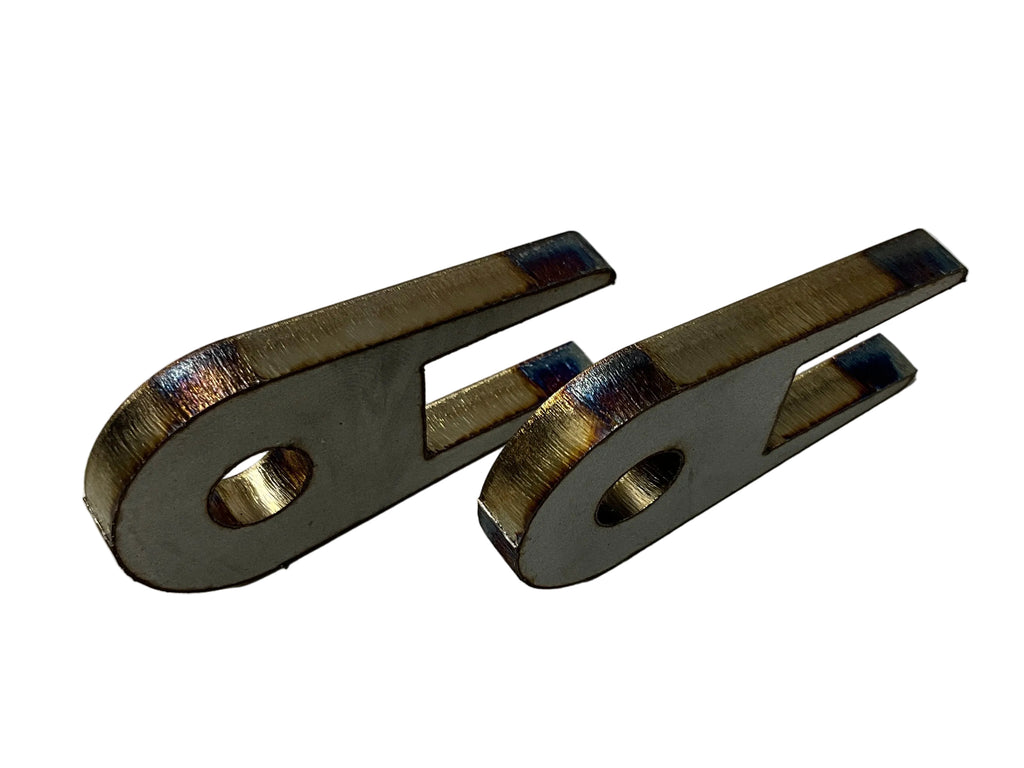 Stainless Sissy Bar Tabs