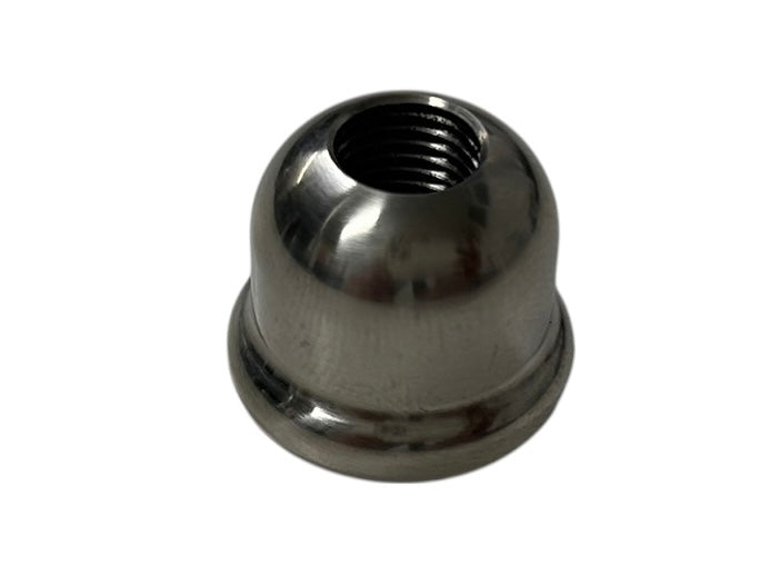 3/8-24 NF Decorative Threaded Bung / boss (stainless steel)