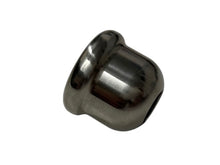 3/8-24 NF Decorative Threaded Bung / boss (stainless steel)