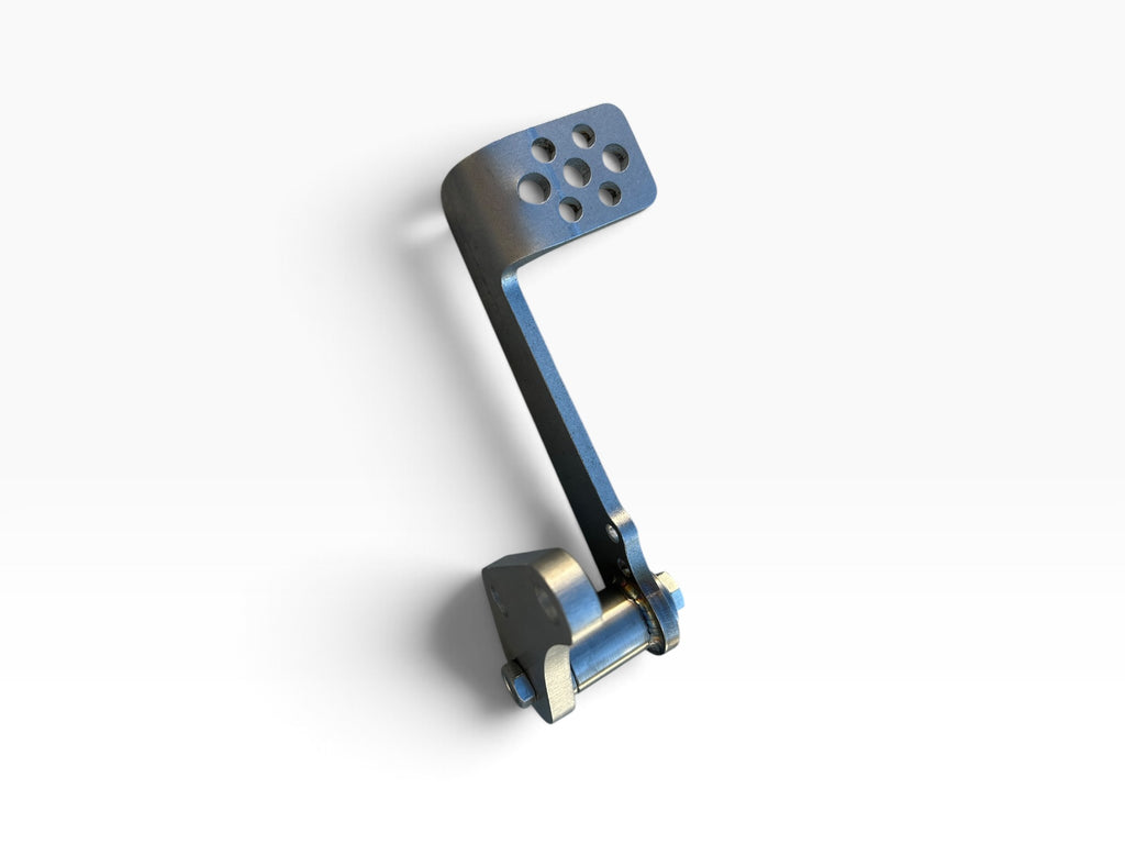 Stainless steel ARC brake pedal — view 2