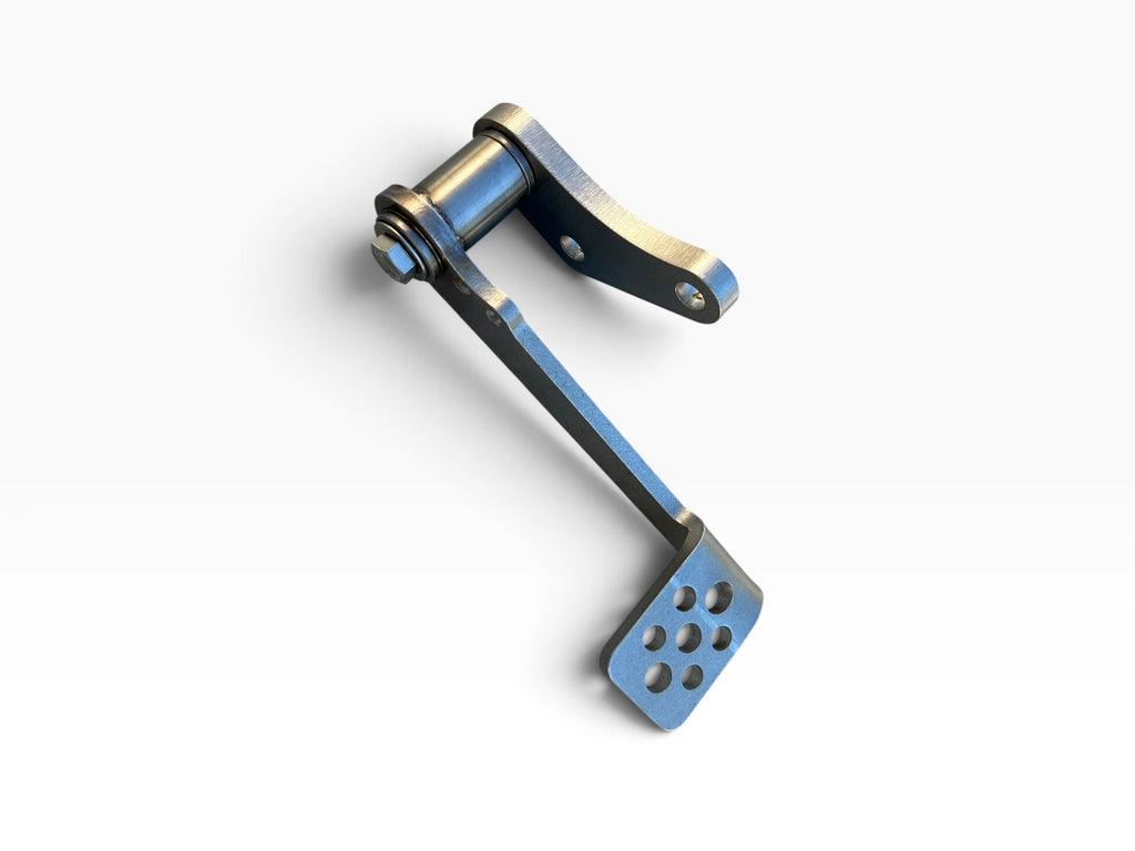 Stainless steel ARC brake pedal — view 3