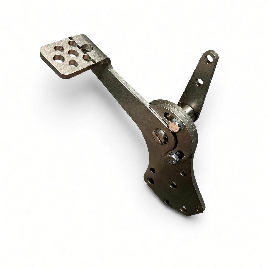 Pangea Speed ARC Clutch Pedal in stainless steel