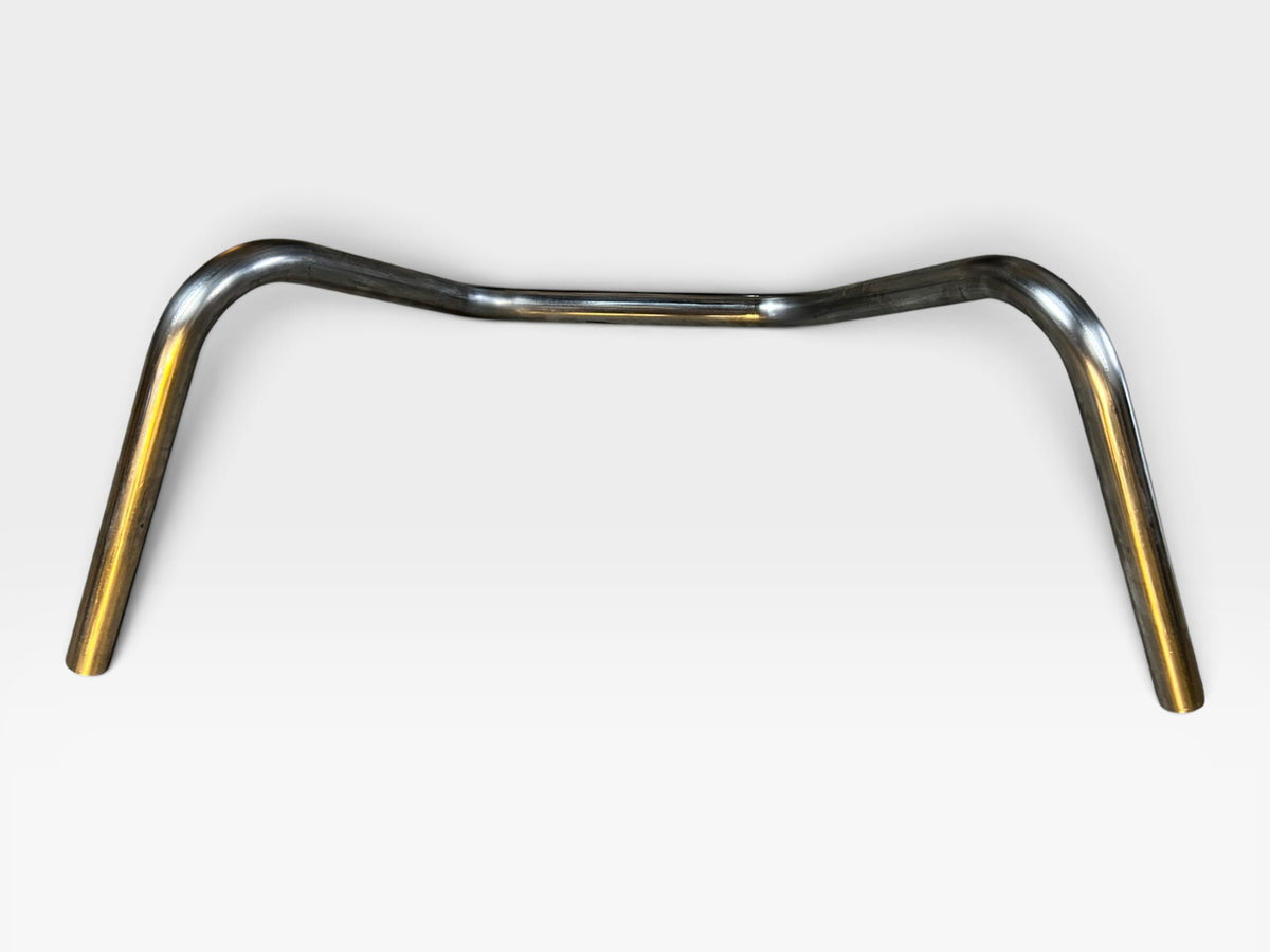 Airflow Bars raw stainless steel handlebars