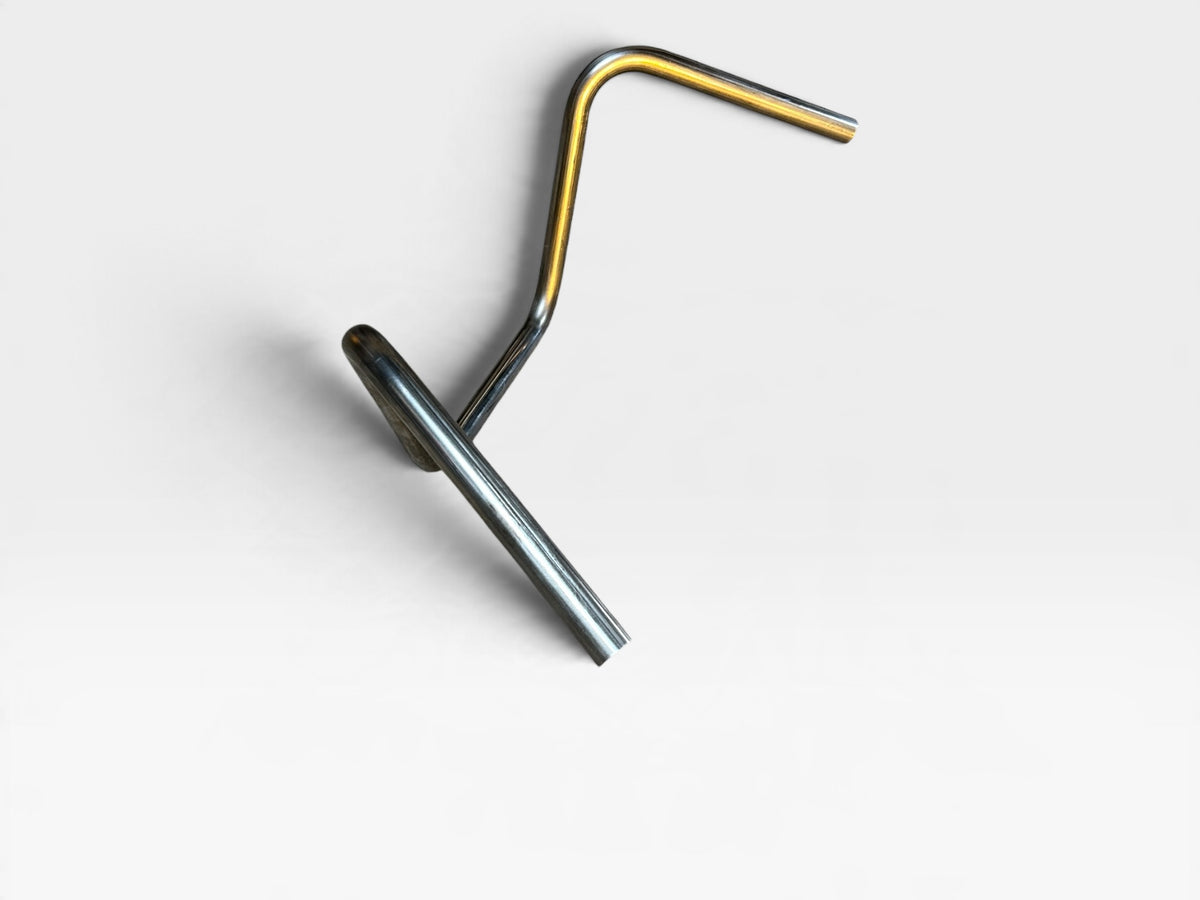 Airflow Bars raw stainless steel handlebars
