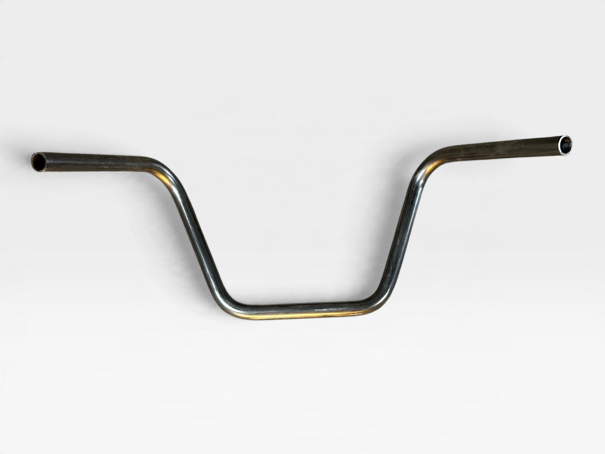 Airflow Bars stainless steel handlebars front view