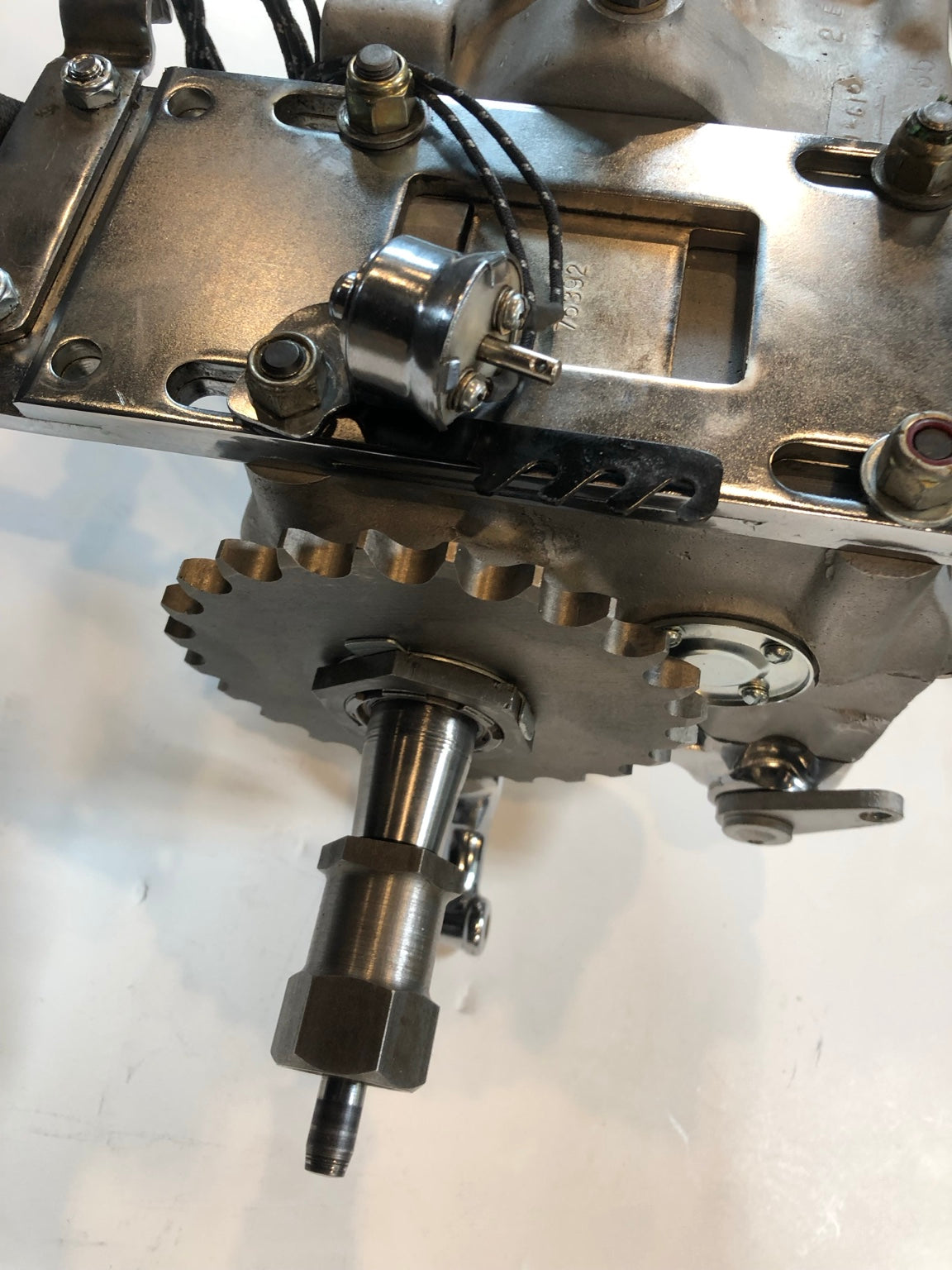 Pangea Speed brake crossover gear and linkage installation
