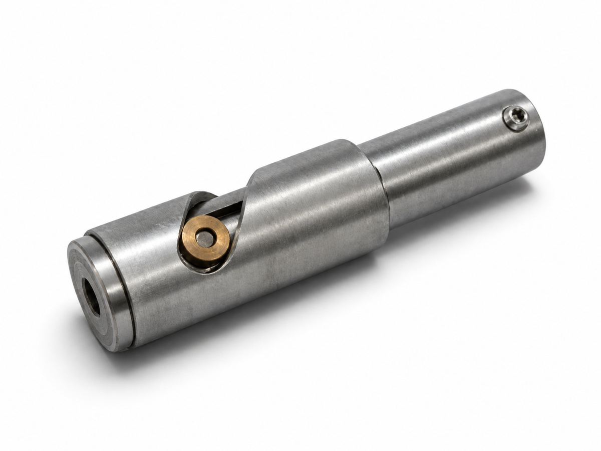Pangea Speed internal throttle mechanism showing brass roller and mounting hardware