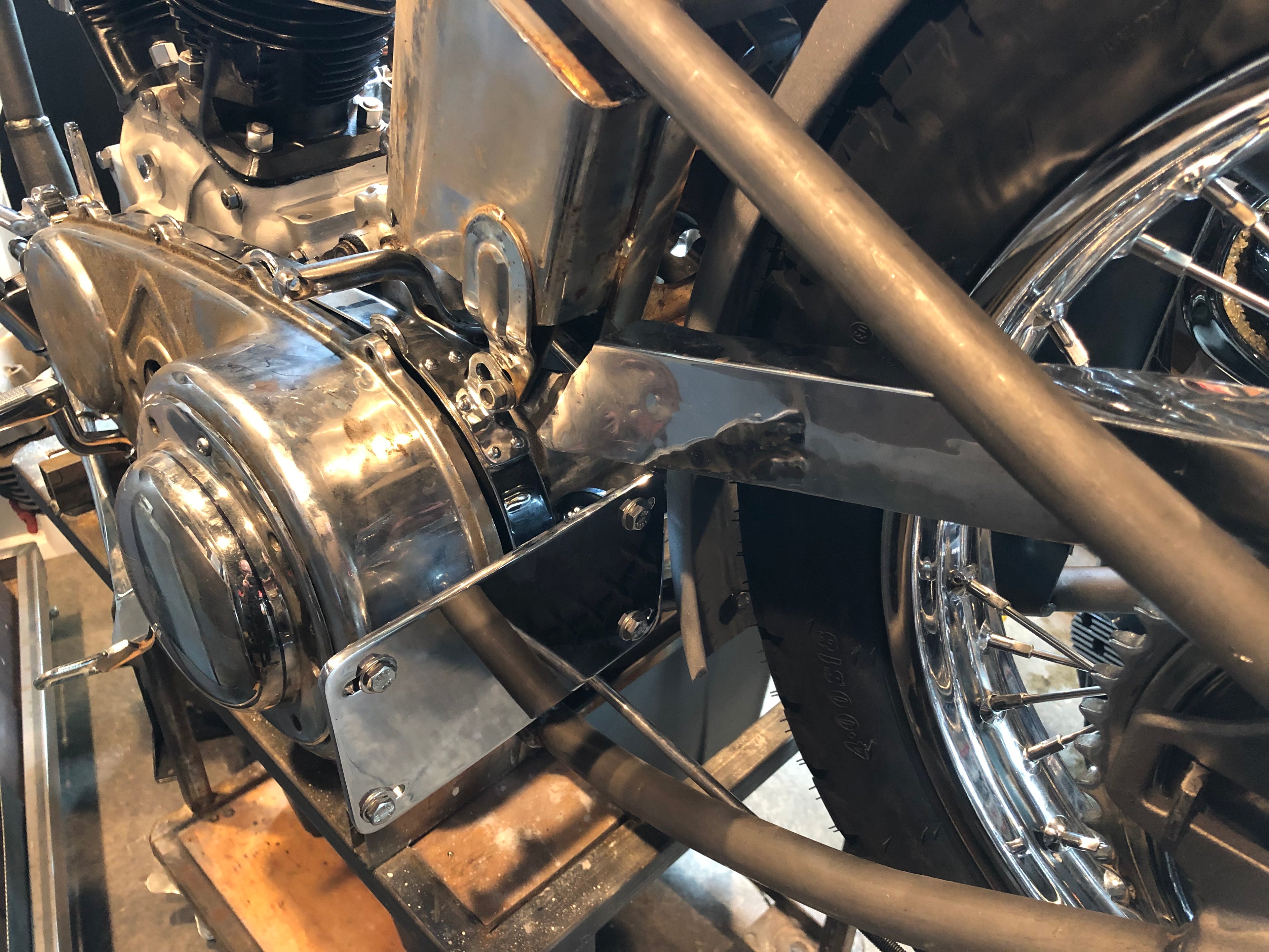 big twin plate mount