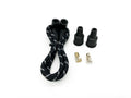 Black / Silver Spark Plug Wire Kit
